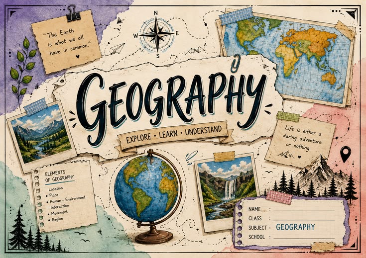 Unique Geography Notes Banner