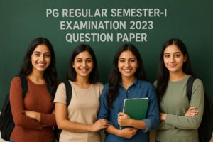 PG Regular Semester-I Examination 2023