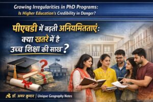 Growing Irregularities in PhD