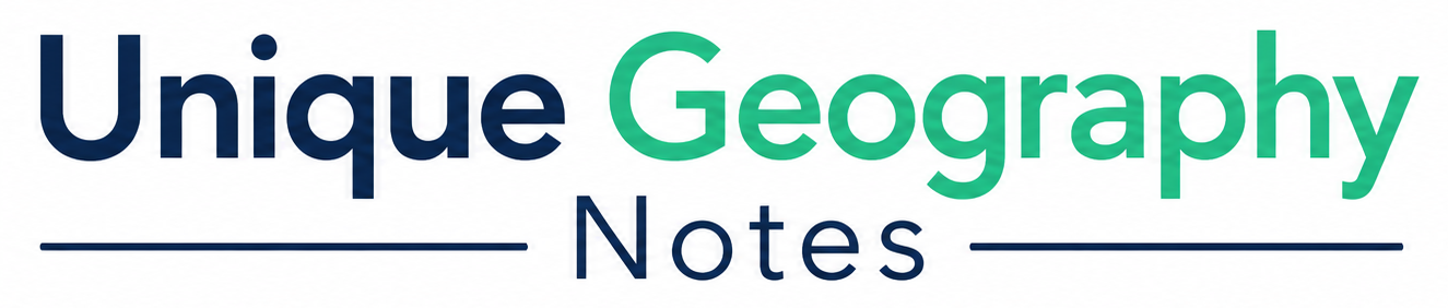 Unique Geography Notes हिंदी में